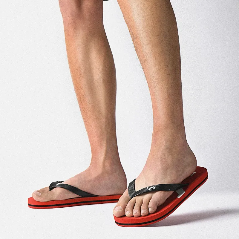 Lee Sunset 4.0 Slide Slippers Men's Red-7