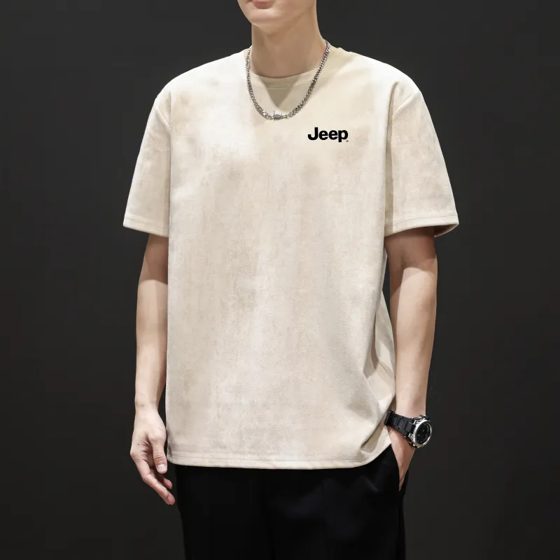 Jeep T Shirts Unisex Brown-2