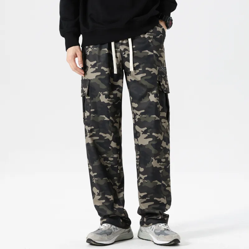 Jeep Garden Mori Casual Pants Unisex-6