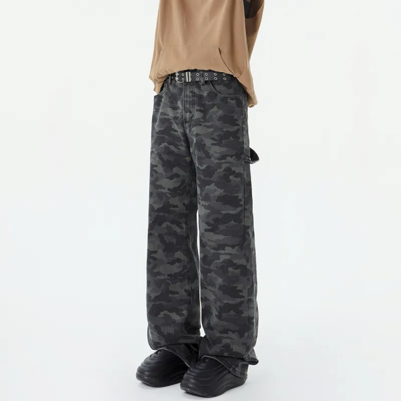 Jeep Jeans Unisex Camouflage Black-2