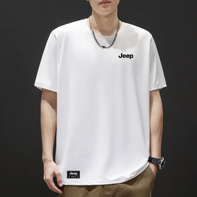 Jeep T Shirts Unisex White-2