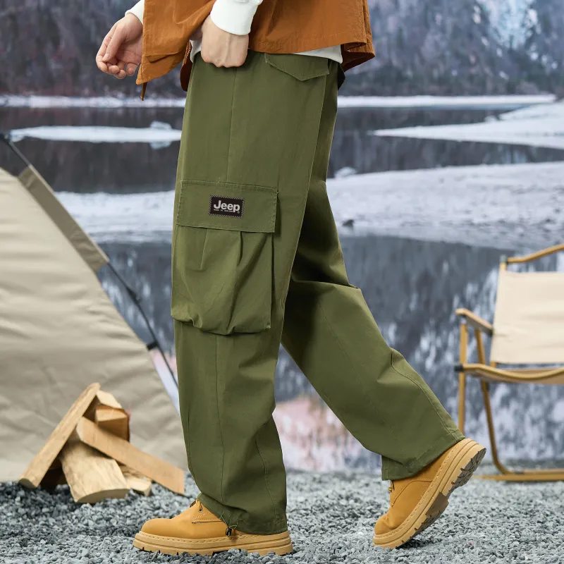 Jeep Wrangler Casual Pants Unisex-22