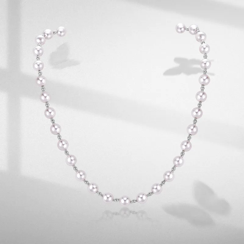 Zeroline Shell Pearl Necklaces Women's-2