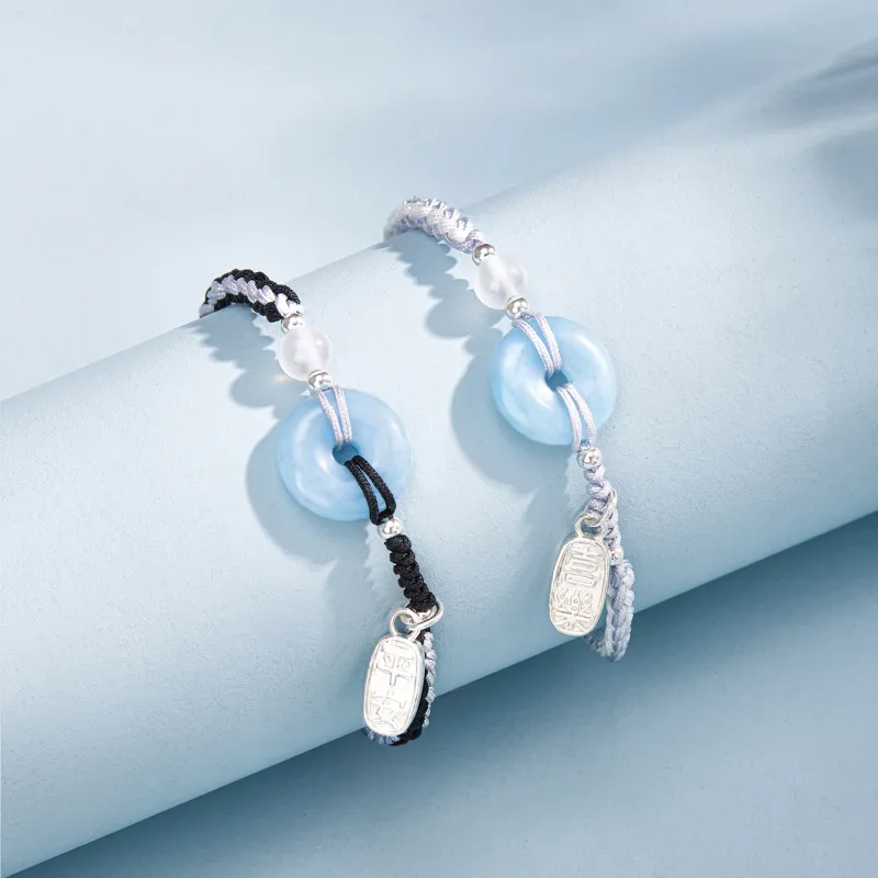 Zeroline Agate Jade Bracelets Unisex-1