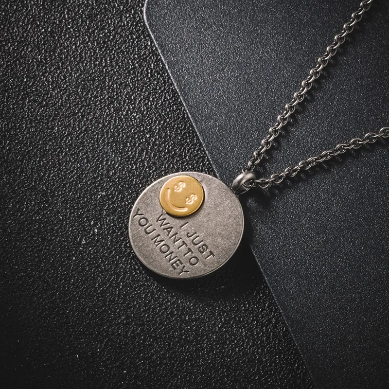COLIMIDA Titanium Steel Necklaces Unisex-2