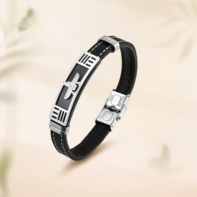 COLIMIDA Leather Cord Wristbands Unisex-2