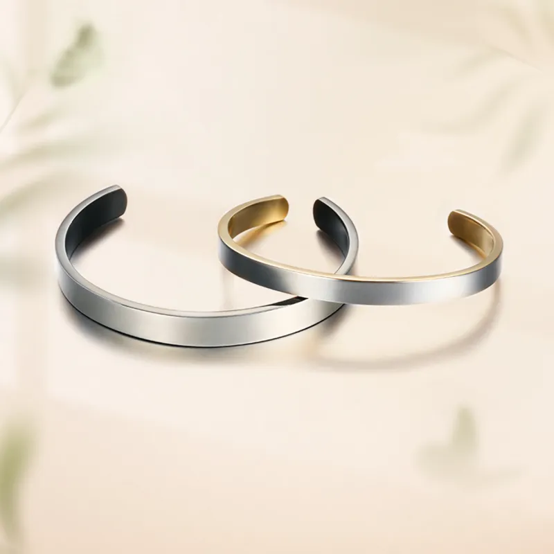 COLIMIDA Titanium Steel Bangles Unisex-3