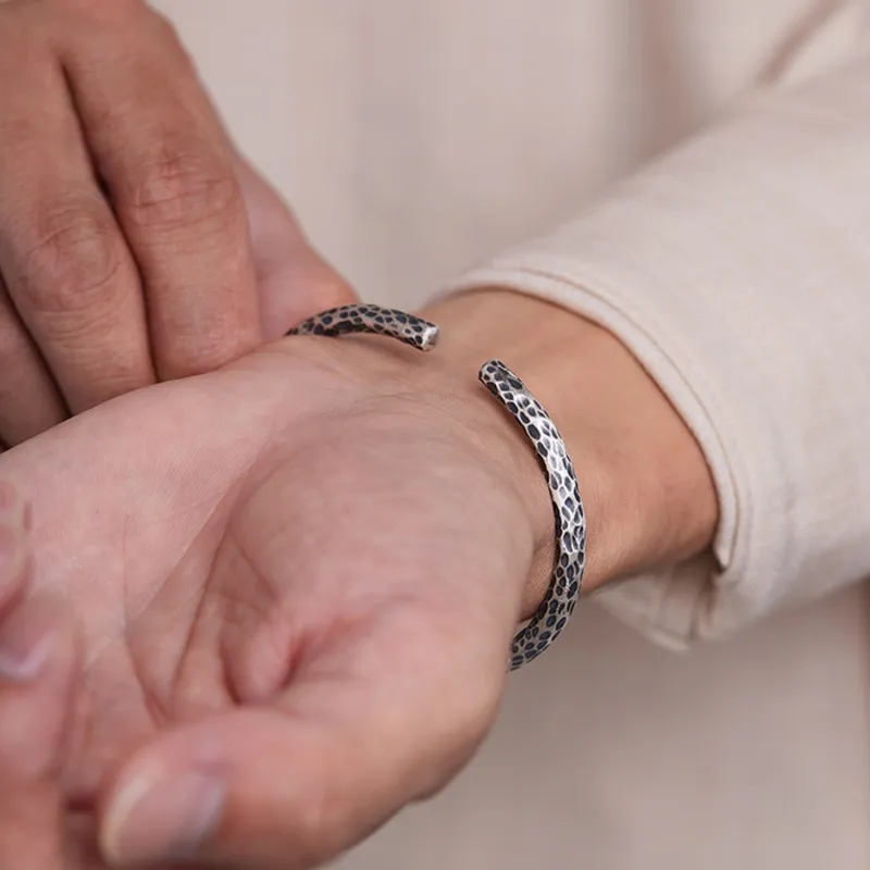 COLIMIDA S999 Fine Silver Sterling Silver Bracelets Unisex-3