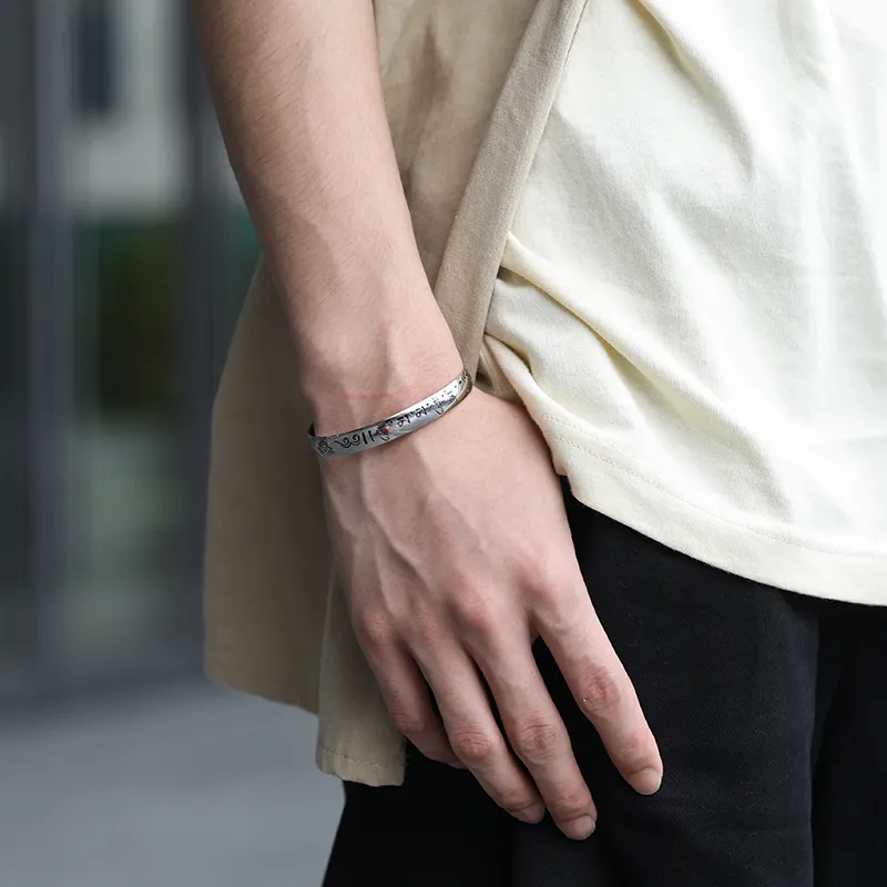 COLIMIDA Titanium Steel Bangles Unisex-3