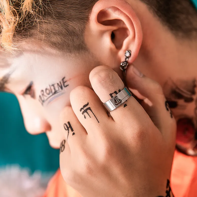 COLIMIDA Titanium Steel Rings Unisex-7