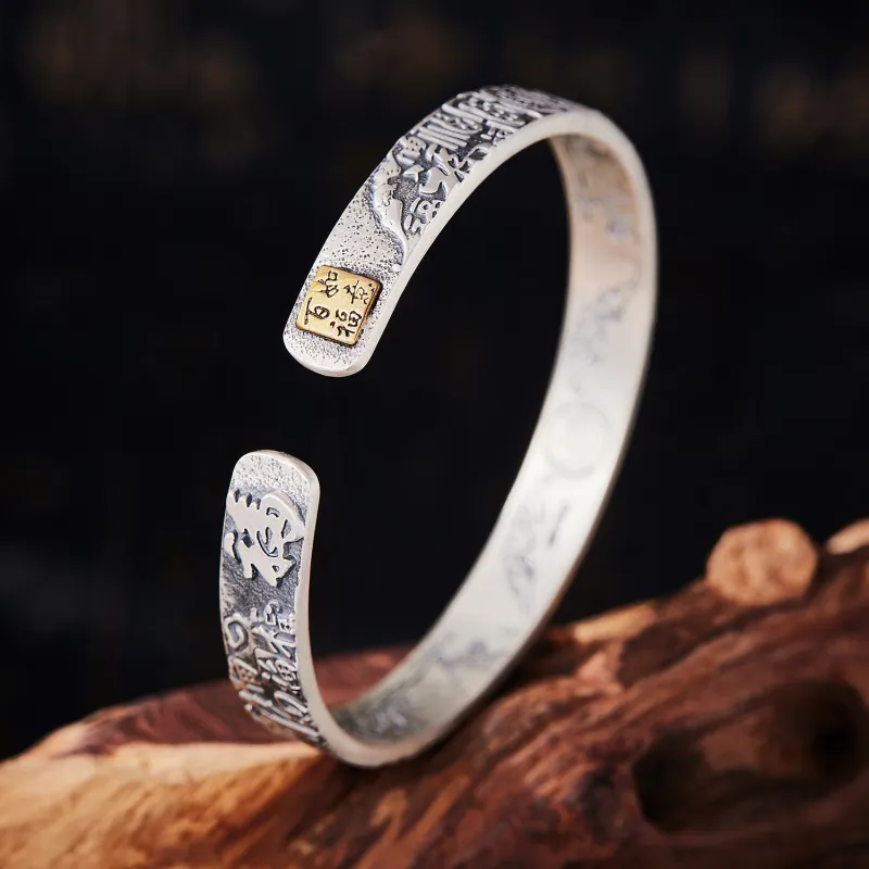 COLIMIDA S999 Fine Silver Bangles Men's-1