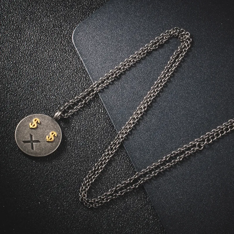 COLIMIDA Titanium Steel Necklaces Unisex-3