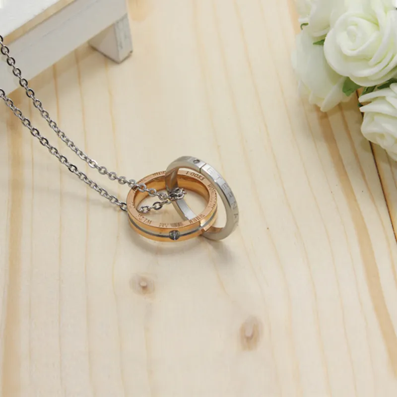 COLIMIDA Titanium Steel Necklaces Unisex-3