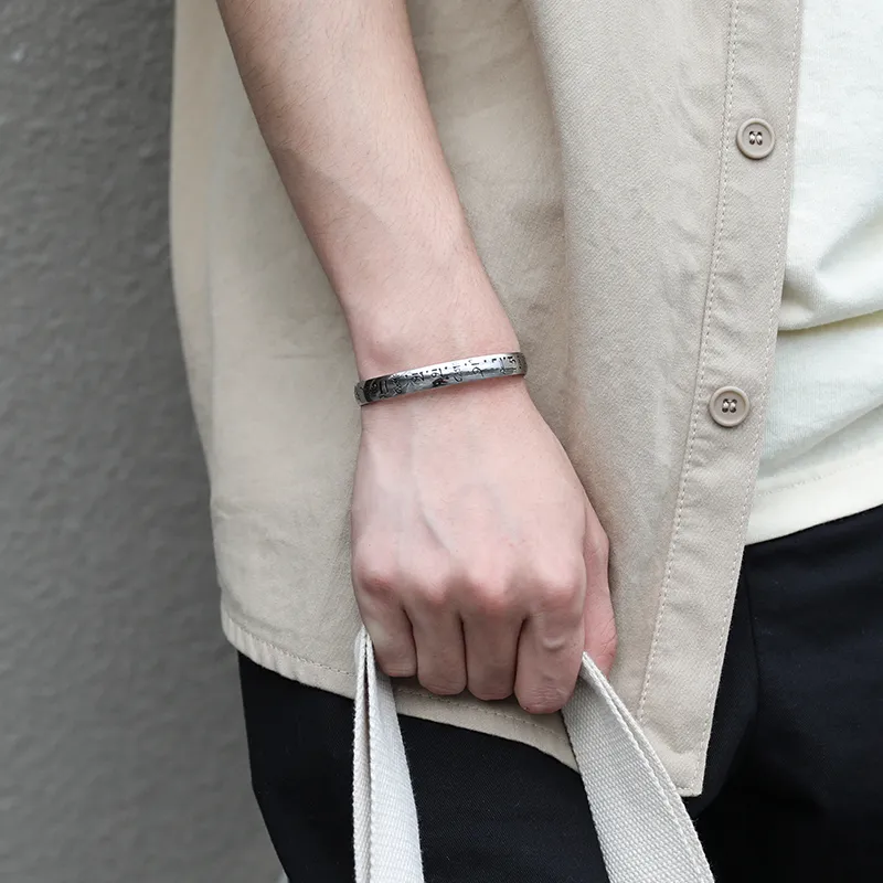 COLIMIDA Titanium Steel Bangles Unisex-2