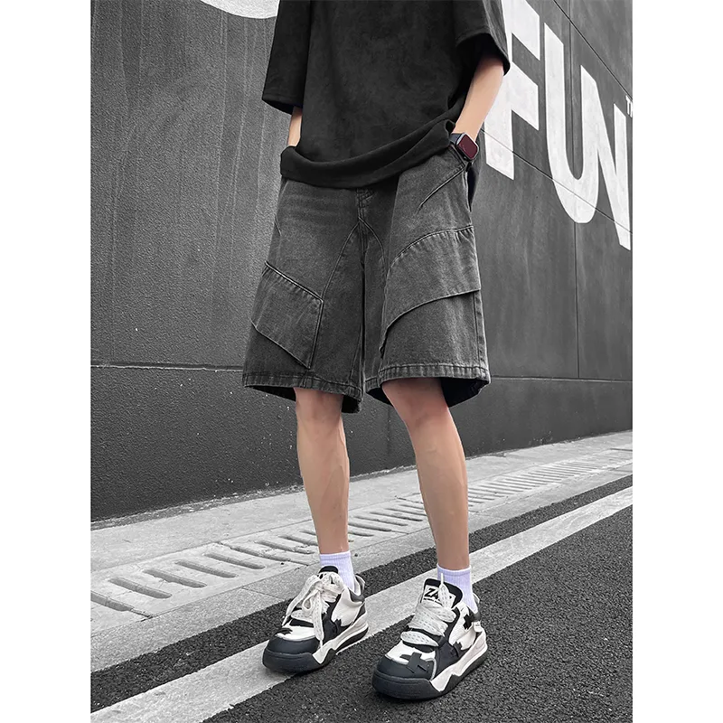 XINIYA TRAVEL Denim Shorts Unisex-4