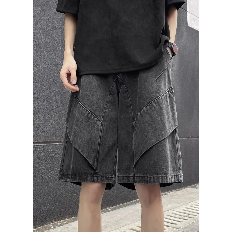 XINIYA TRAVEL Denim Shorts Unisex-3