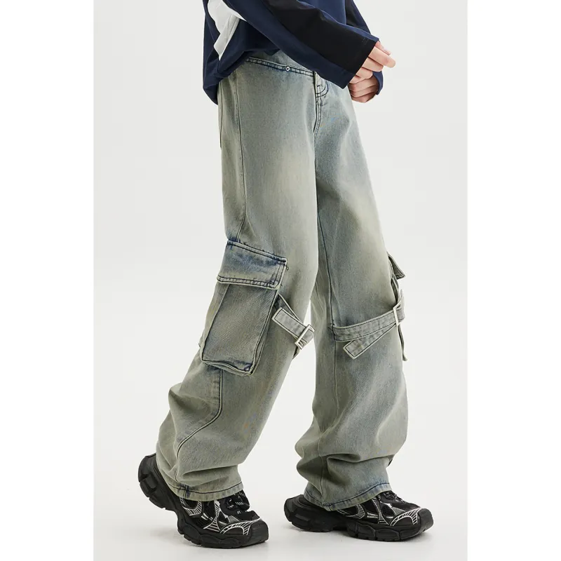 XINIYA TRAVEL Jeans Unisex Washed Color-1
