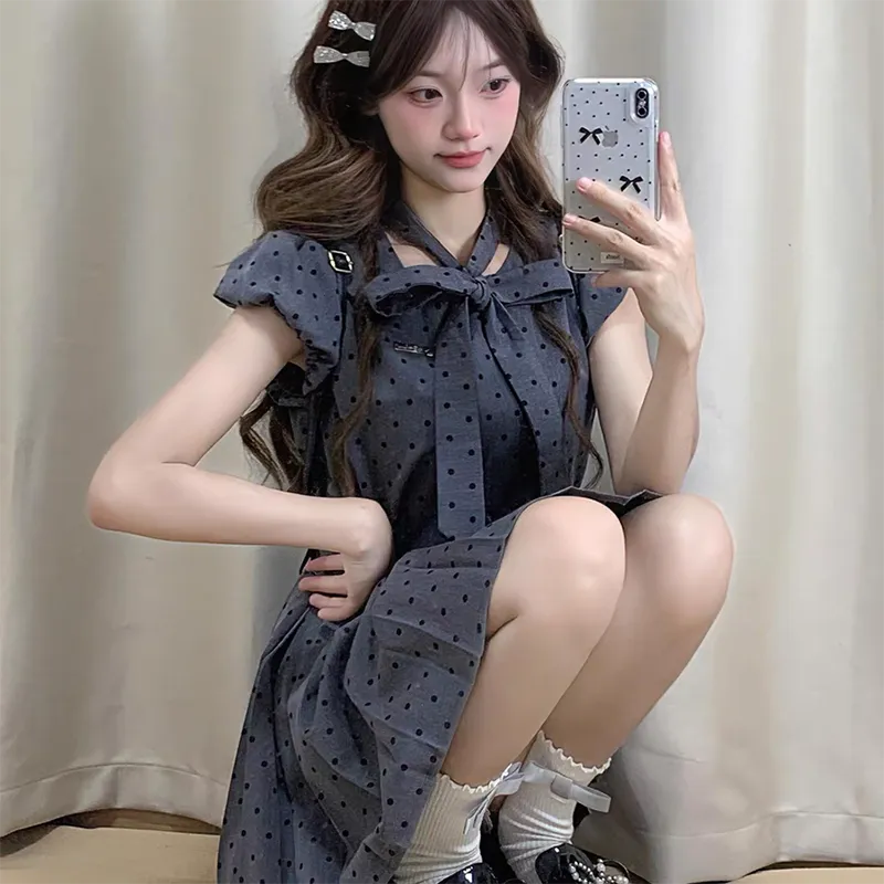TIBINB Short Sleeved Dress Women's-4