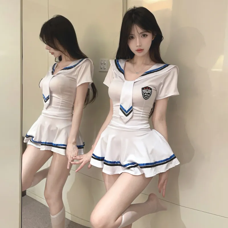 TIBINB Two Piece Skirt Sets Women's-3
