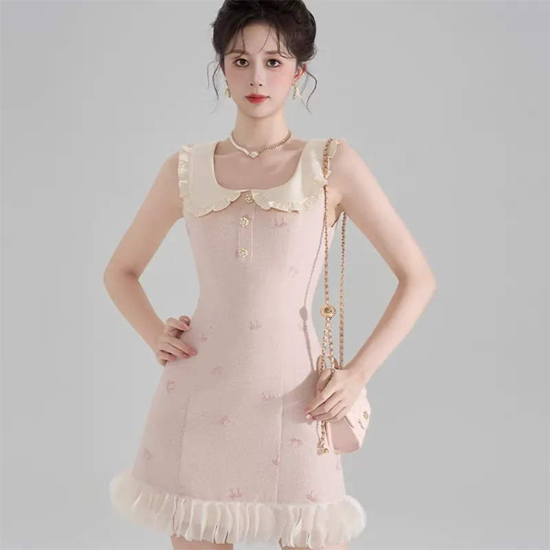 TIBINB Sleeveless Dress Women's-6