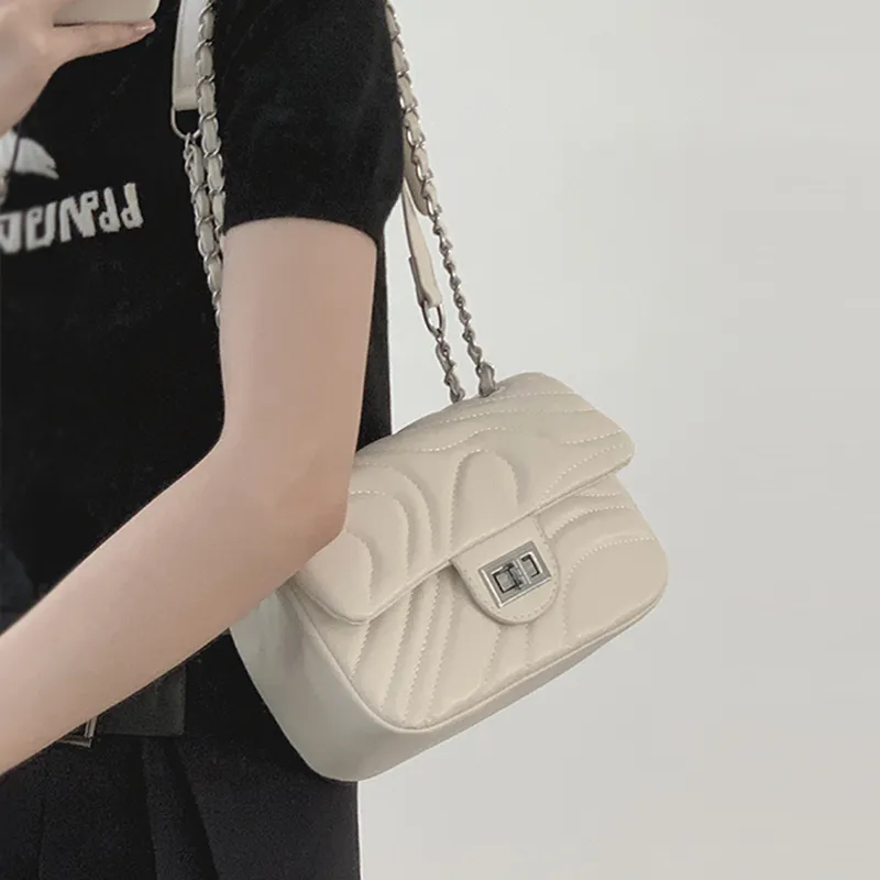 Kevin Cohen Cow Leather With Synthetic Leather Shoulder Bag, Underarm Crossbody Bag Regular Women's-3