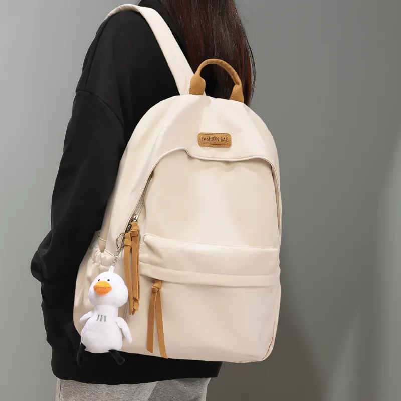 Kevin Cohen Nylon Fabric Backpack Unisex-5