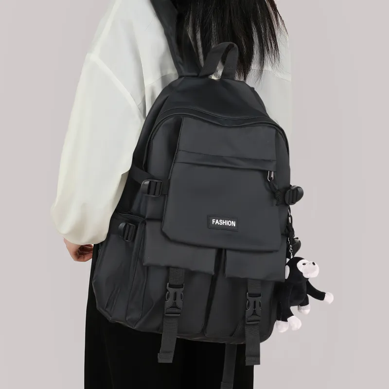 Kevin Cohen Oxford Backpack Regular Unisex Black-4