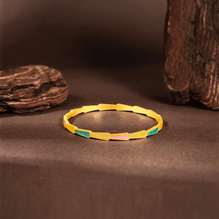 Begoris Foot Silver 990 Bangles Women's-4
