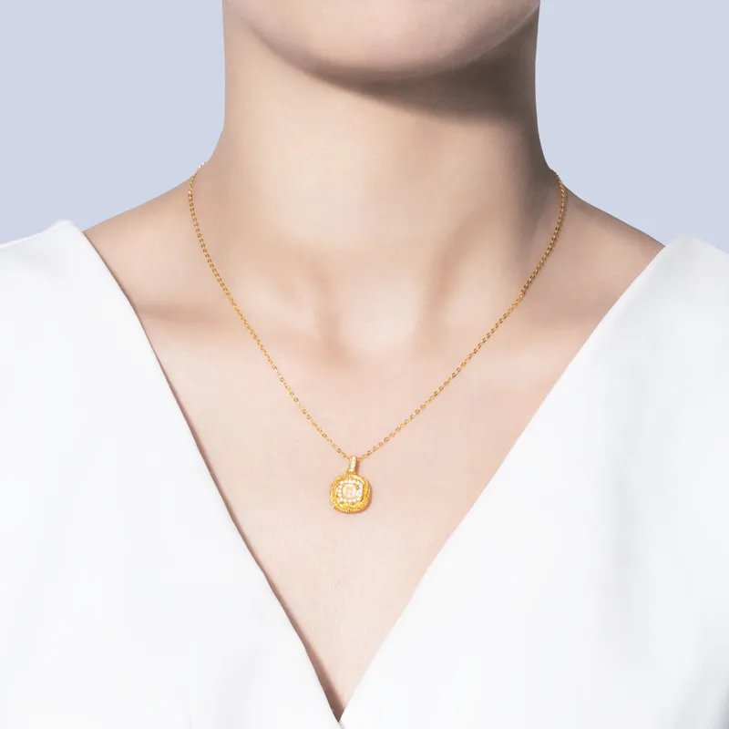 Begoris Gold Plated/Alloy/Zircon Necklaces Women's-3