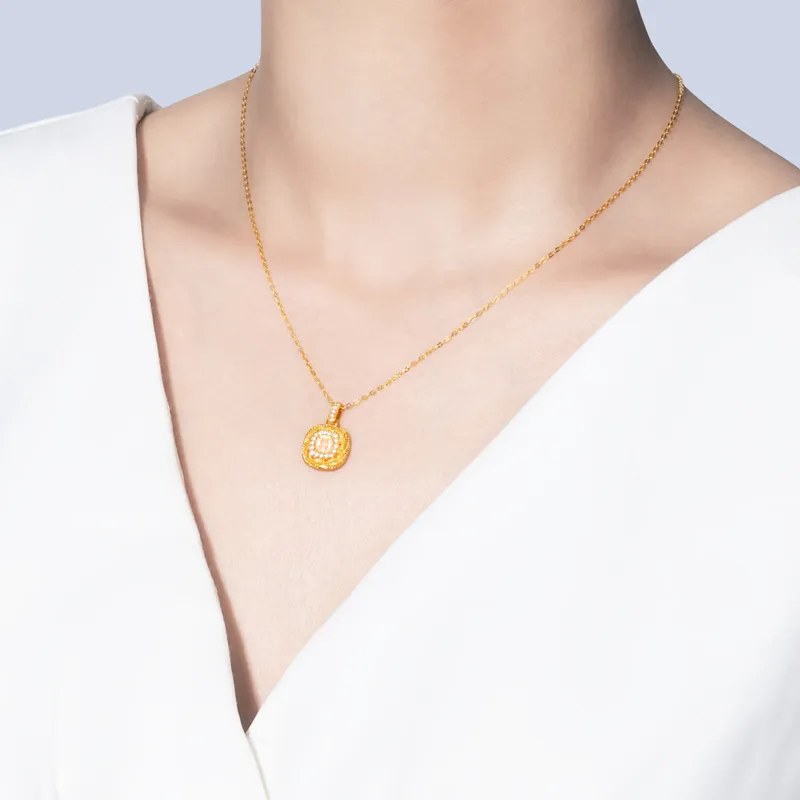 Begoris Gold Plated/Alloy/Zircon Necklaces Women's-4
