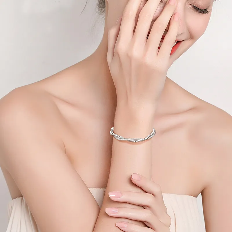 Begoris 999 Fine Silver Bangles Women's-3