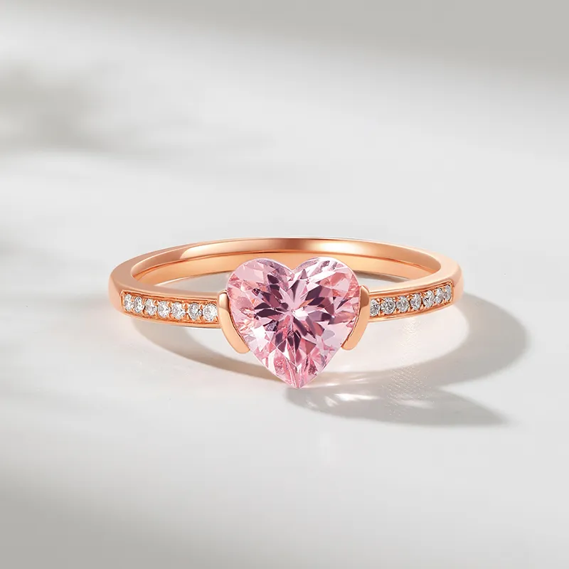 Begoris Morganite Rings Women's-3