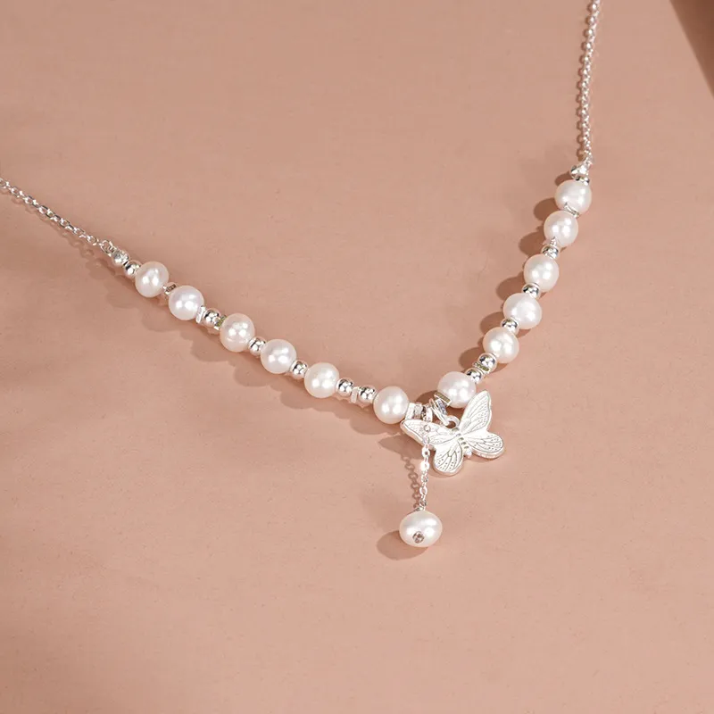 Begoris Pearl Necklaces Women's-5