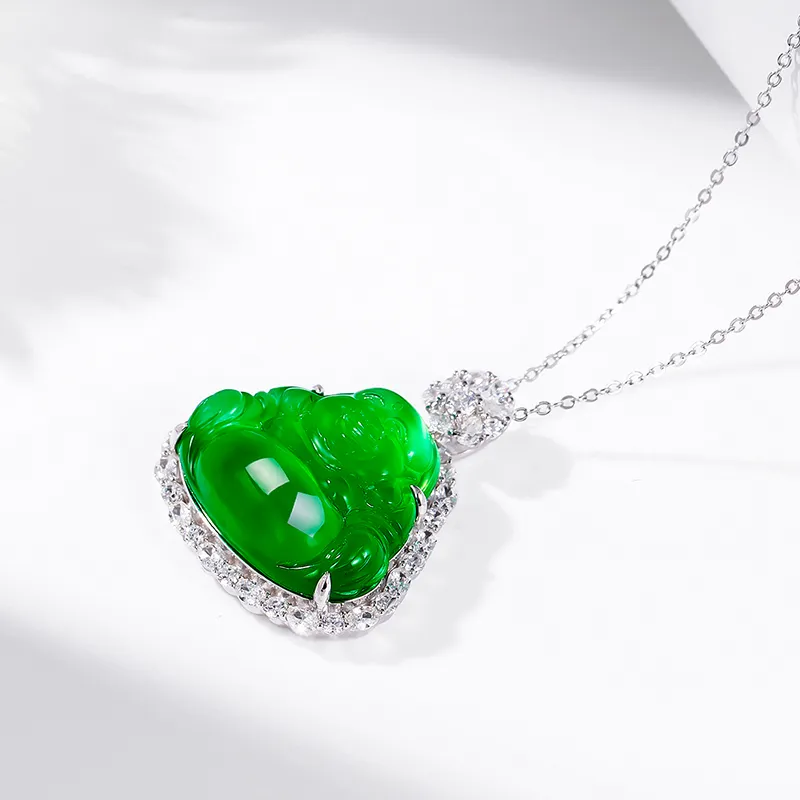 Begoris Chalcedony Necklaces Unisex-2