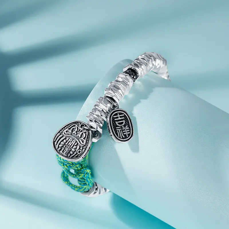 Begoris Silver-Plated Bracelets Unisex-4