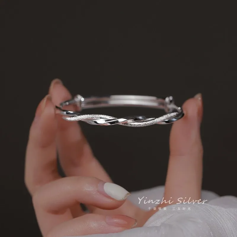 Begoris 999 Fine Silver Bangles Women's-2