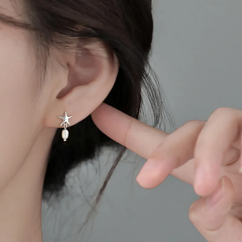 GIFT&CO S925 Silver Stud Earrings Women's-2