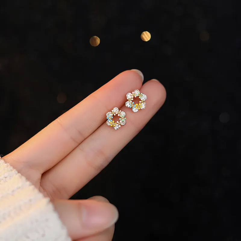 GIFT&CO 999 Fine Silver Stud Earrings Women's-2