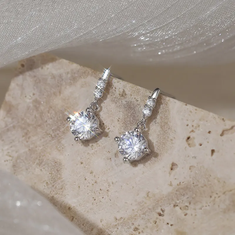 GIFT&CO S999 Fine Silver Earrings Women's-5