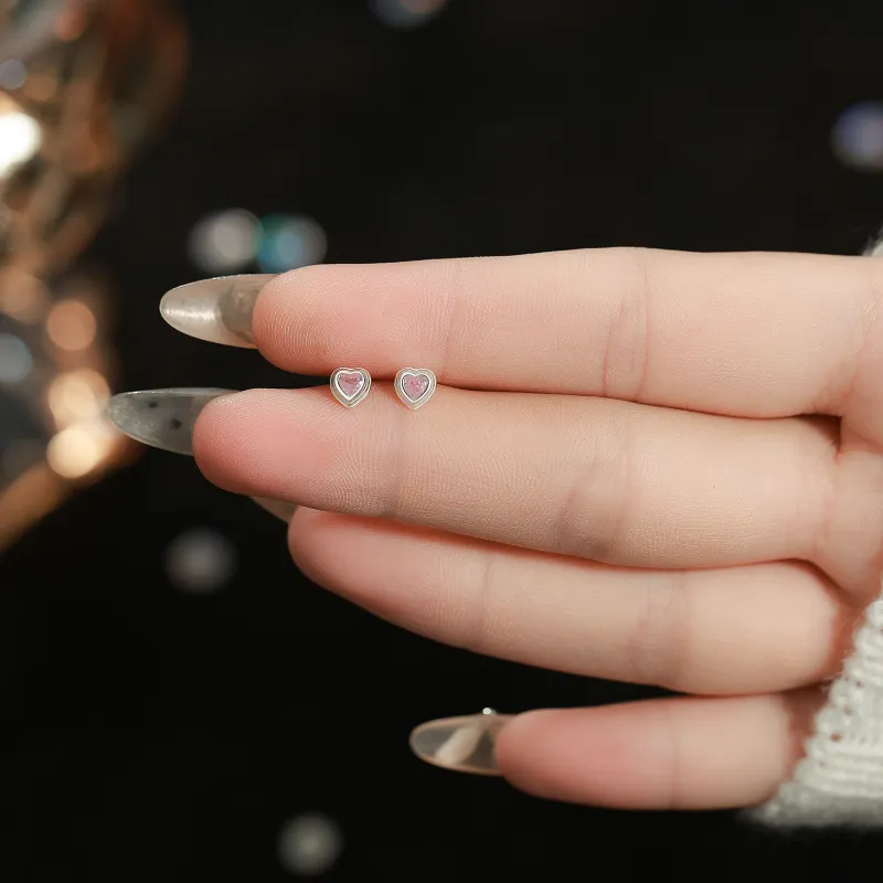 GIFT&CO 999 Fine Silver Stud Earrings Women's-7