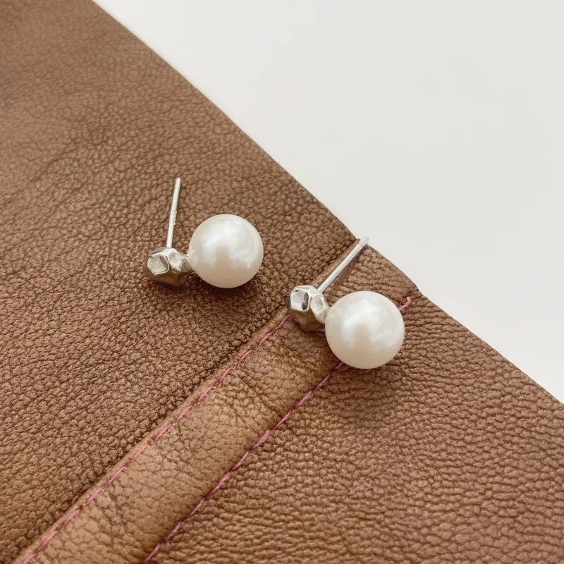 GIFT&CO S925 Silver Stud Earrings Women's-5