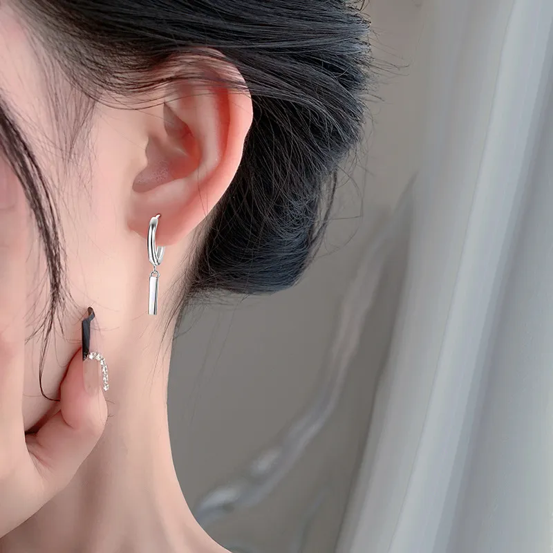 GIFT&CO Sterling Silver Earrings Unisex-2