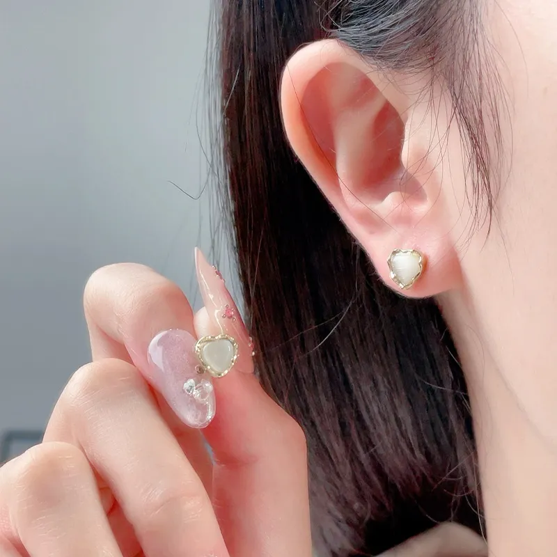 GIFT&CO S925 Silver Stud Earrings Women's-5