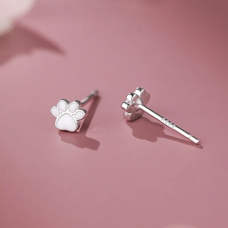 GIFT&CO 999 Fine Silver Stud Earrings Women's-10