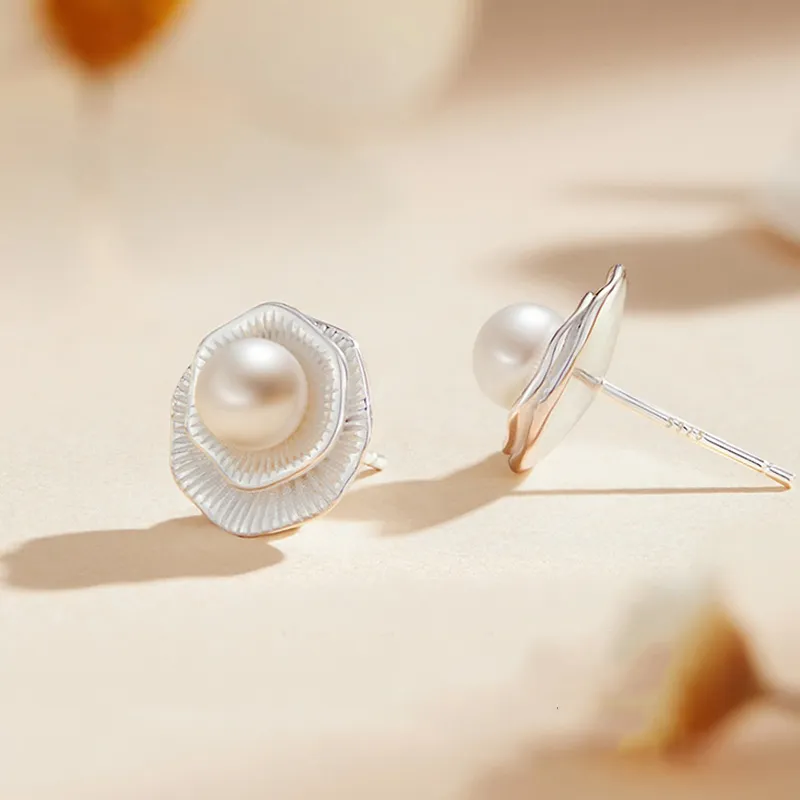 GIFT&CO S925 Silver Stud Earrings Women's-5