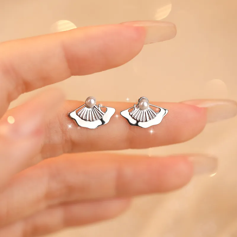 GIFT&CO S925 Silver Stud Earrings Women's-2