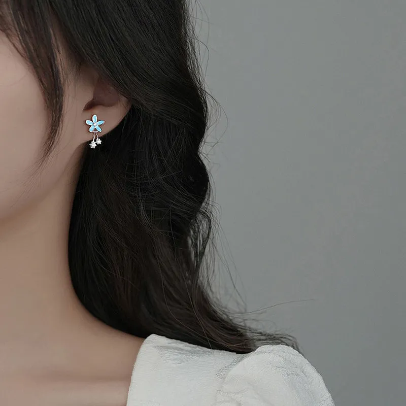 GIFT&CO S925 Silver Stud Earrings Women's-1