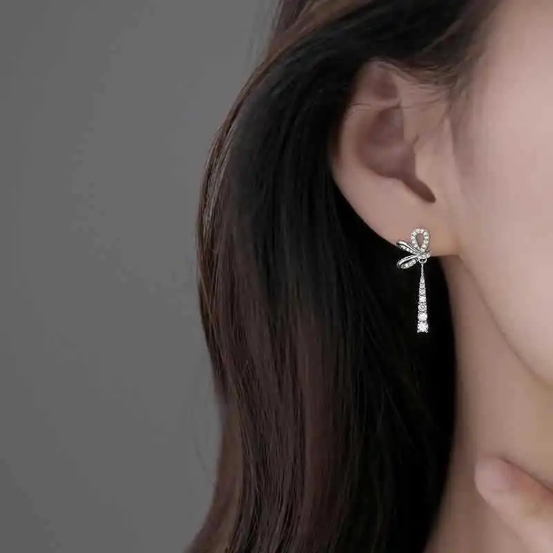 GIFT&CO S925 Silver Stud Earrings Women's-3