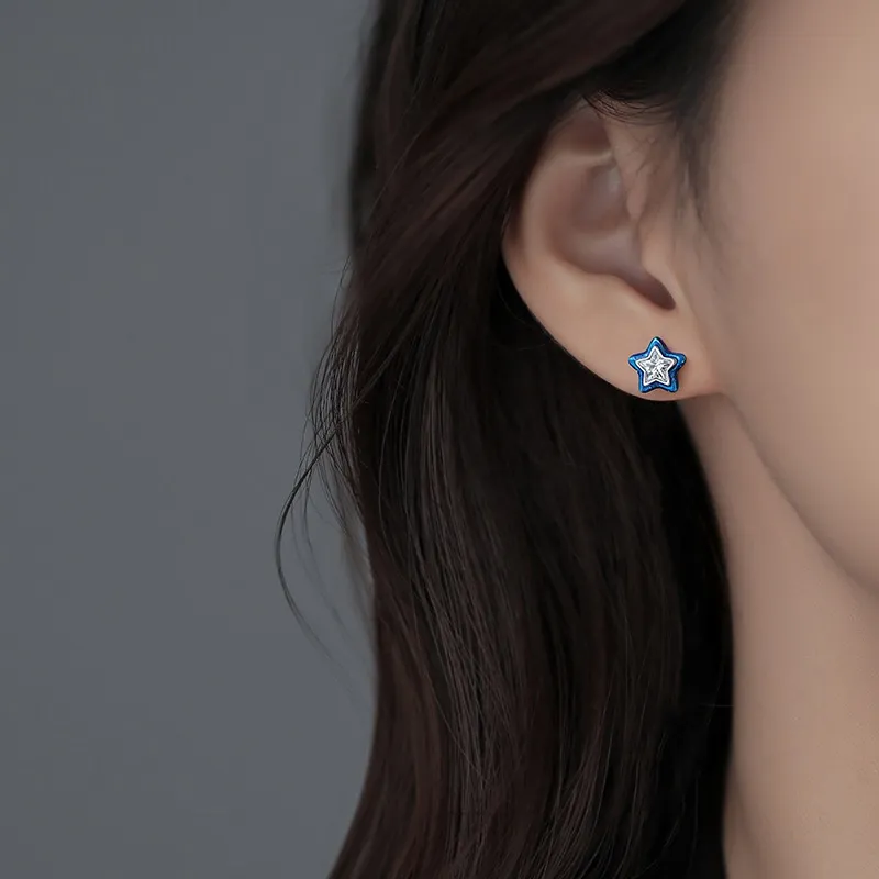 GIFT&CO S925 Silver Stud Earrings Women's-1