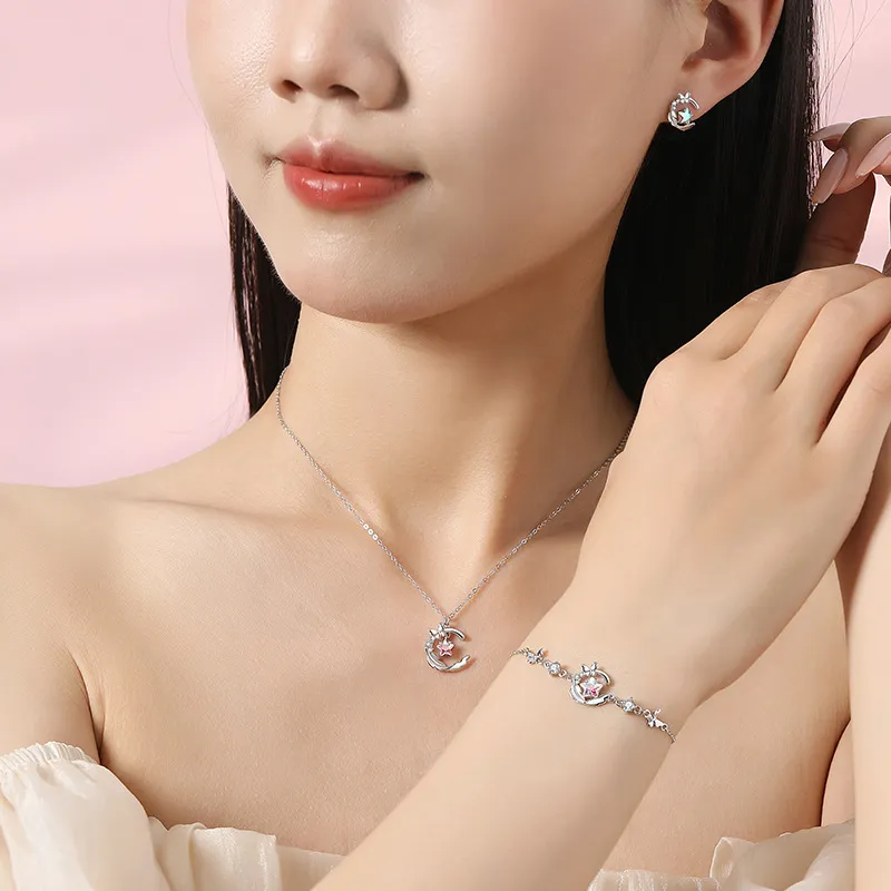 GIFT&CO S925 Silver Stud Earrings Women's-2